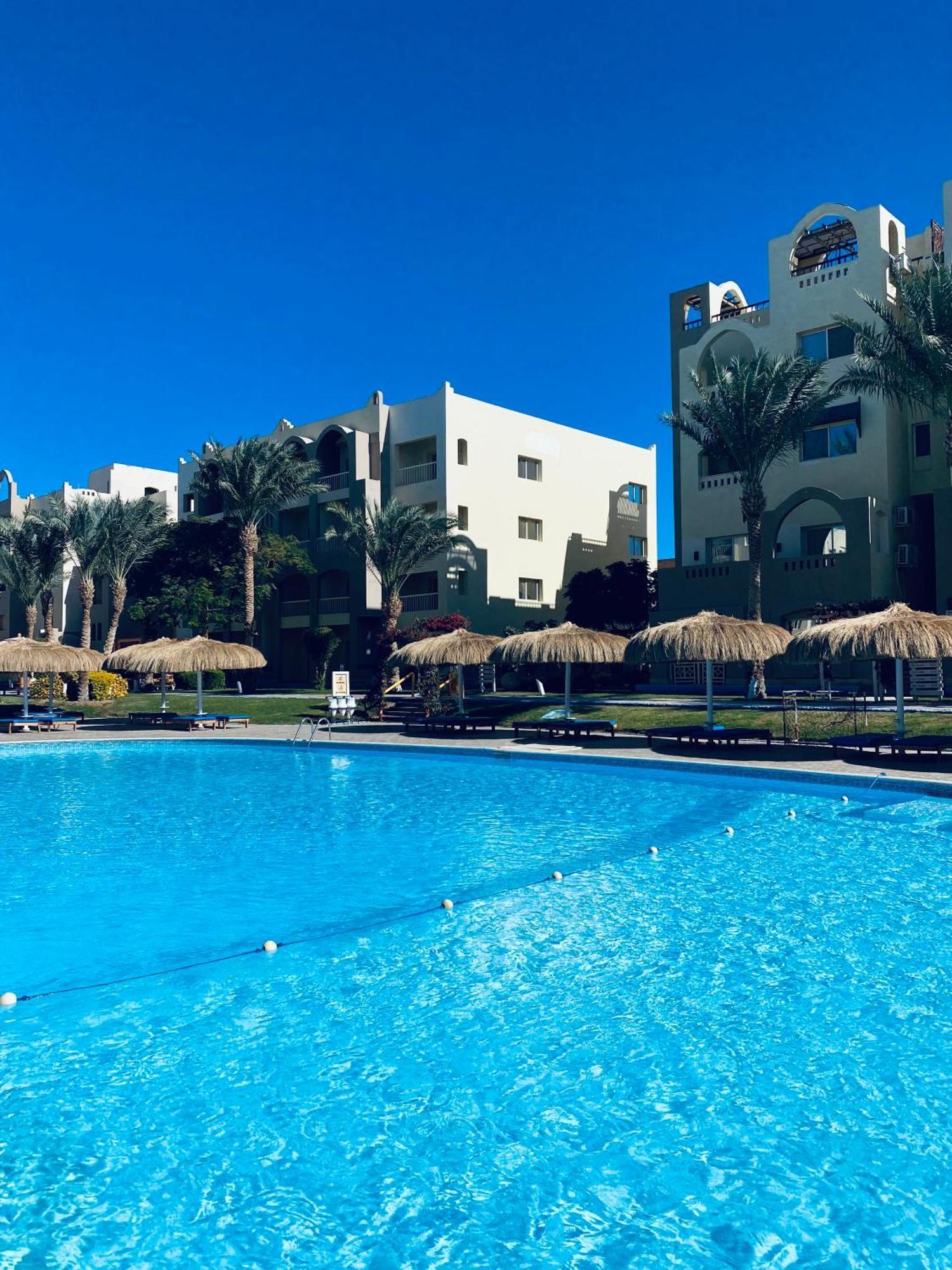 Apartment In El Karma Aqua Beach Resort Hurghada Near El Gouna Экстерьер фото